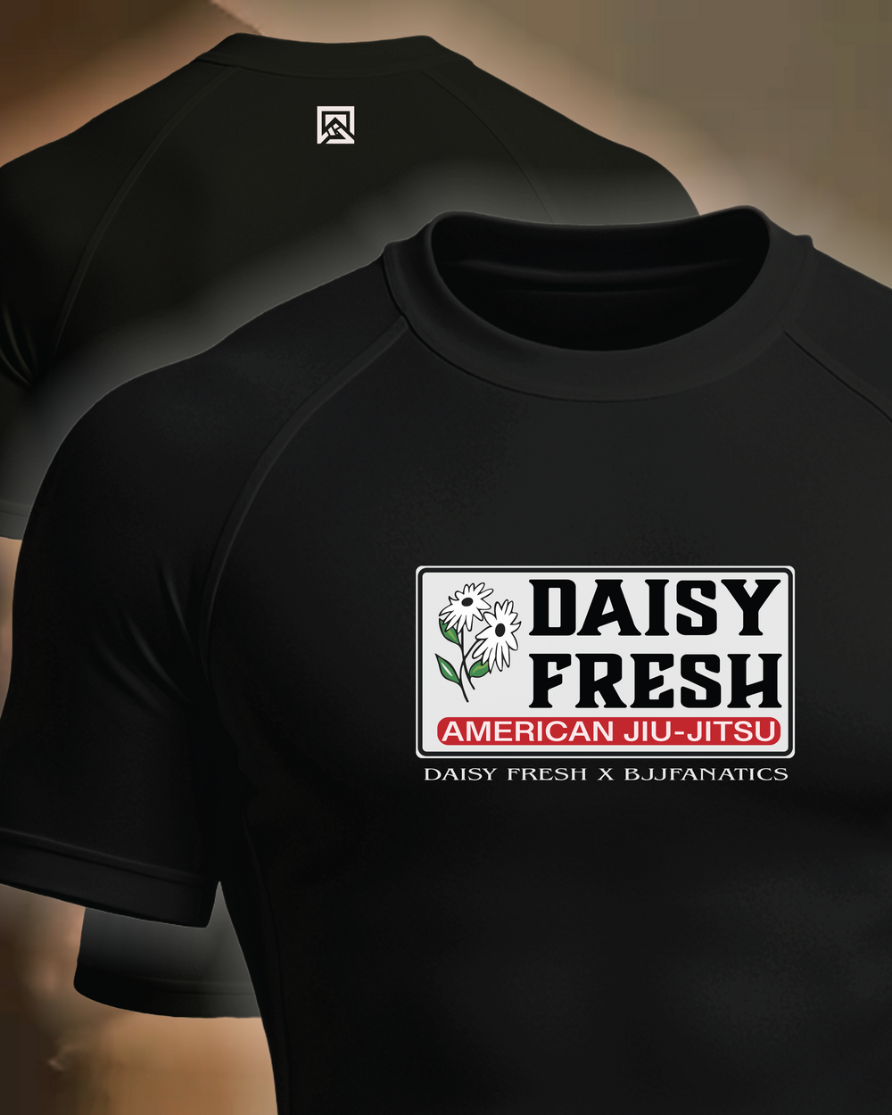 Daisy Fresh American Jiu-Jitsu Rashguard (100% of Profits Donated to Heath Pedigo’s Emergency Eye Surgery