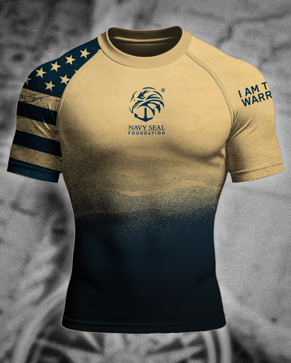 Navy SEAL Foundation × BJJ Fanatics Collab Rashguard ($5 from each rashguard sold goes directly to the Navy SEAL Foundation)