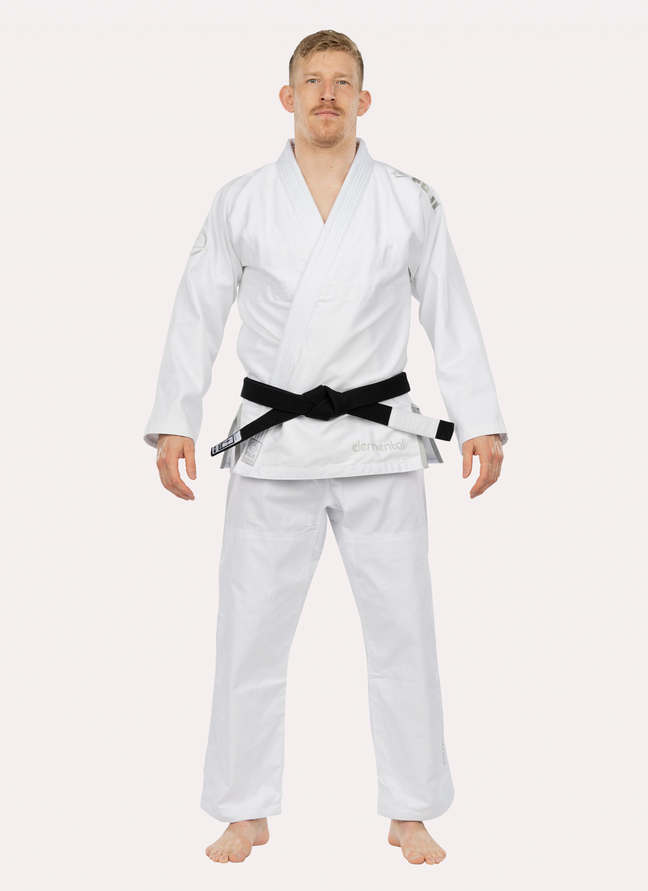 Elemental BJJ Gi White