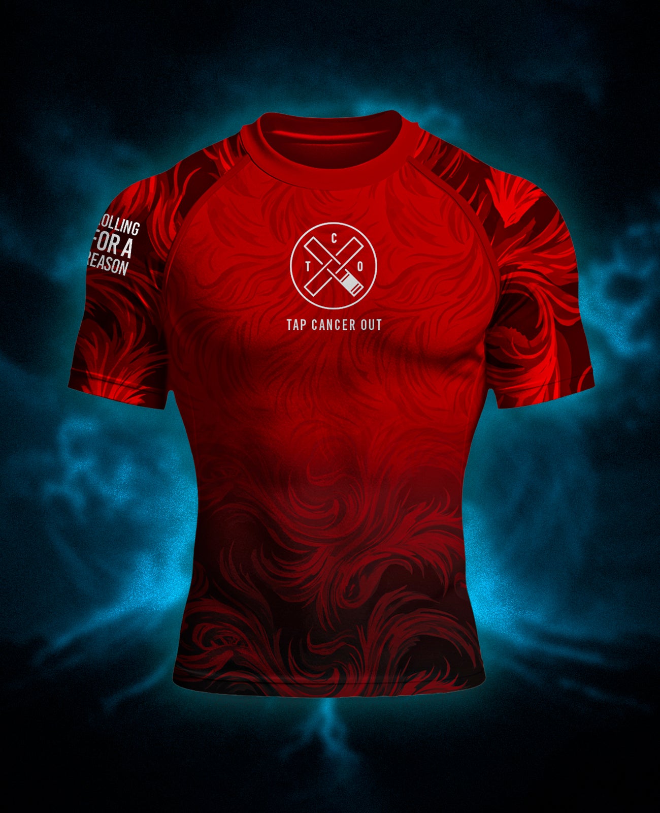 Tap Cancer Out × BJJ Fanatics Collab Rashguard – ($5 from each rashguard sold goes directly to Tap Cancer Out)