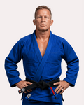 BJJ Fanatics Blue Plain Gi 380 gsm