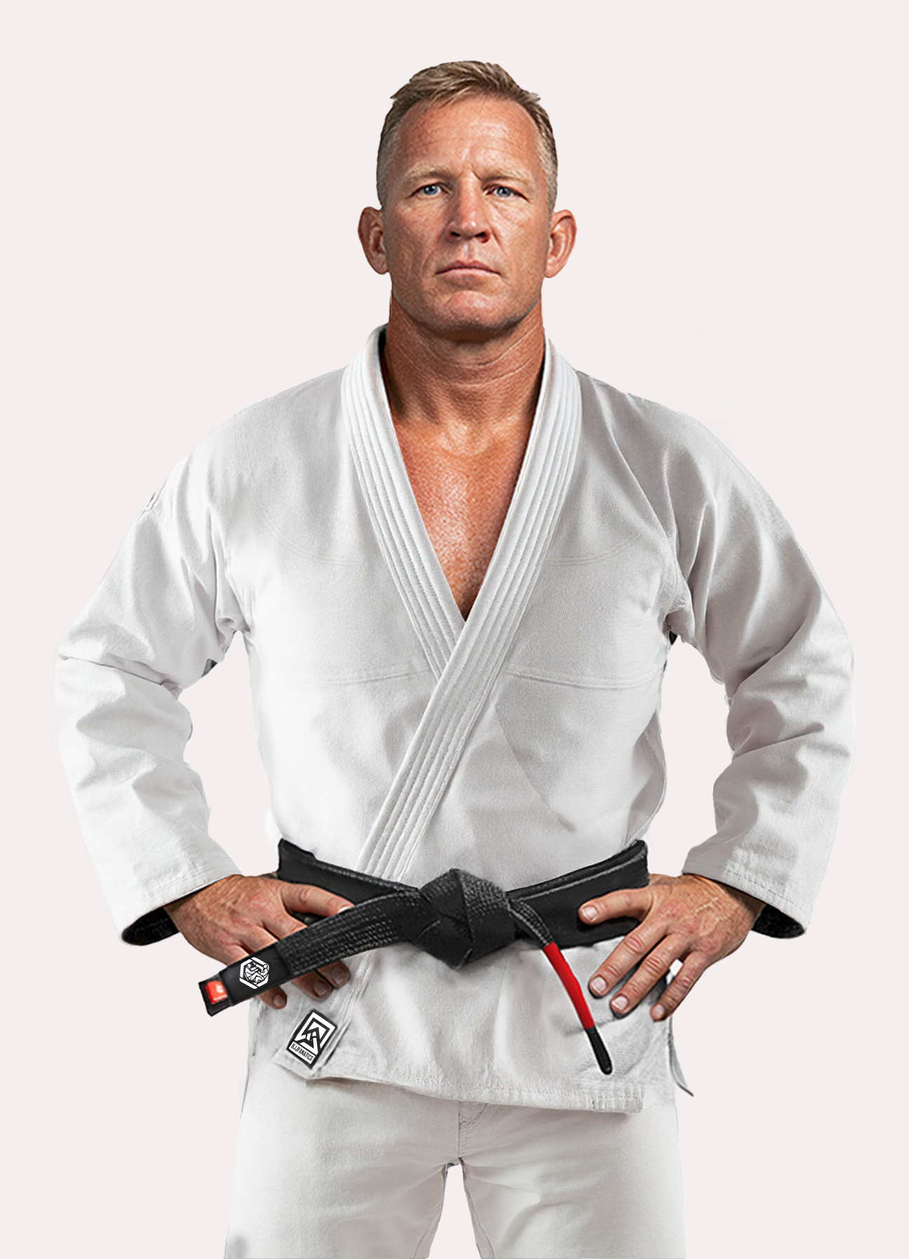 BJJ Fanatics White Plain Gi 380 gsm