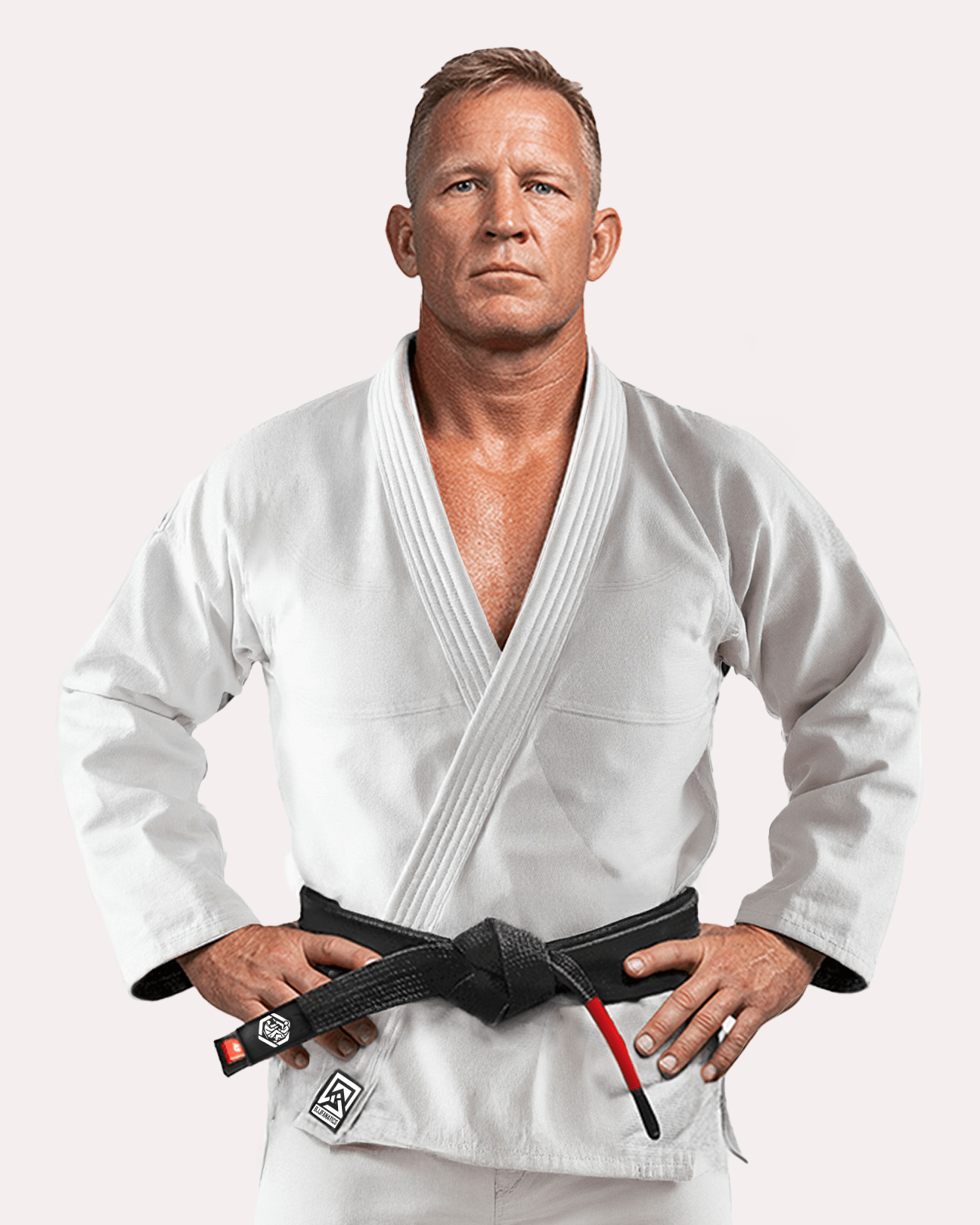 BJJ Fanatics White Plain Gi 380 gsm