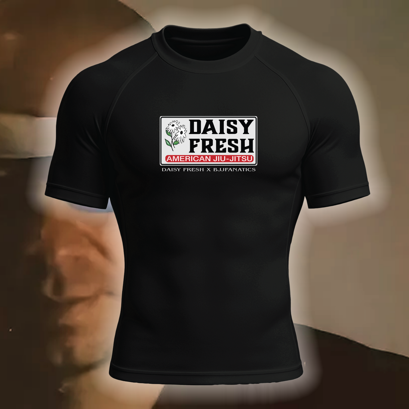 Daisy Fresh American Jiu-Jitsu Rashguard (100% of Profits Donated to Heath Pedigo’s Emergency Eye Surgery