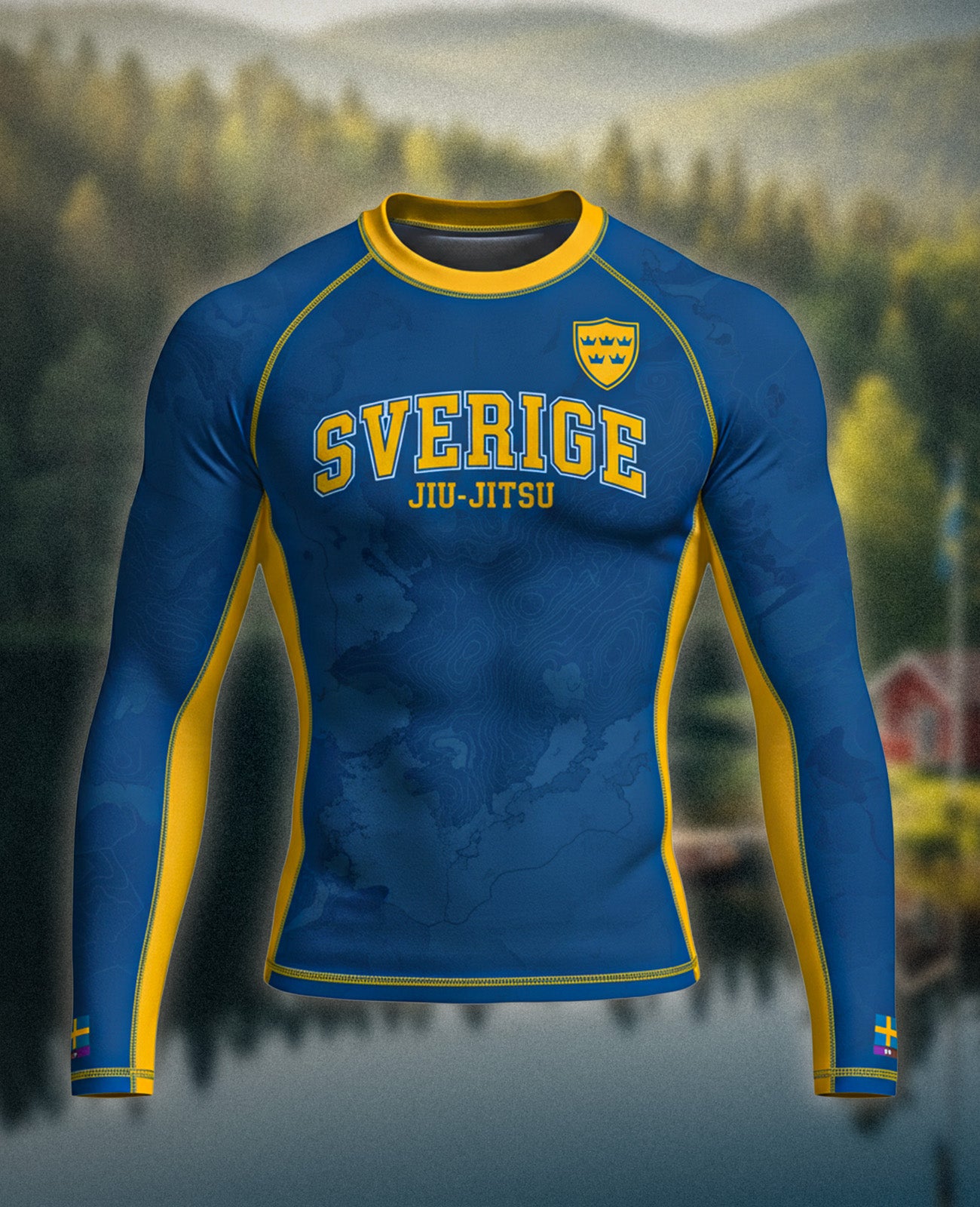 Sweden Jiu-Jitsu Rashguard