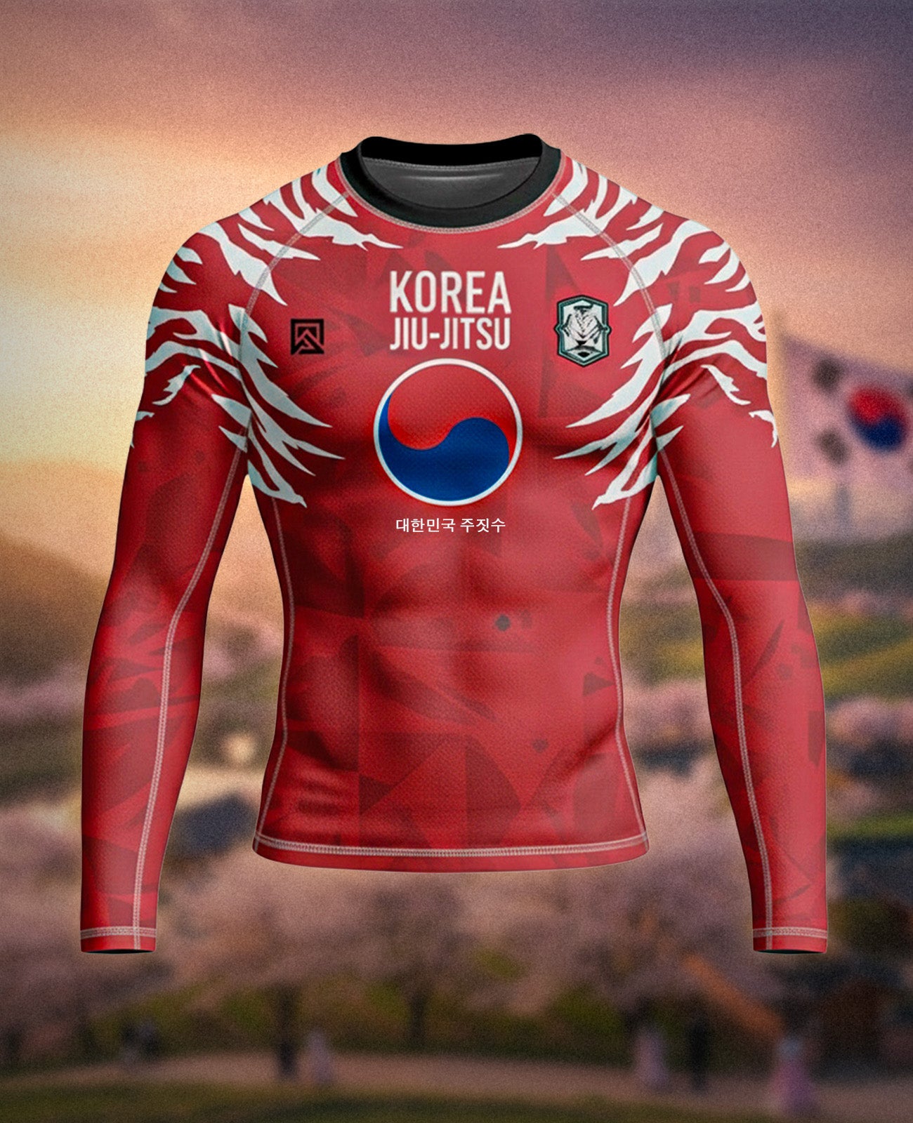 Pre-Order South Korea Jiu Jitsu Rashguard