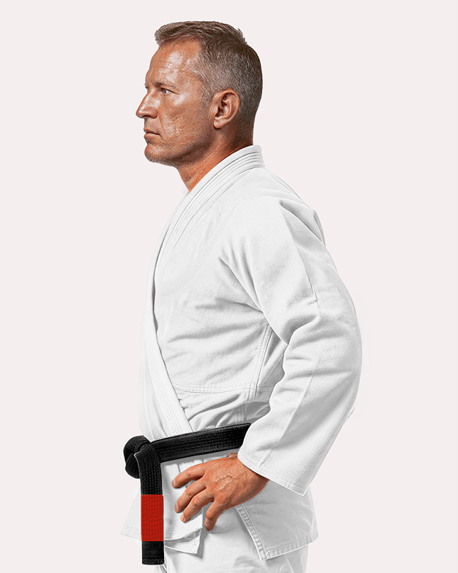BJJ Fanatics White Plain Gi 380 gsm