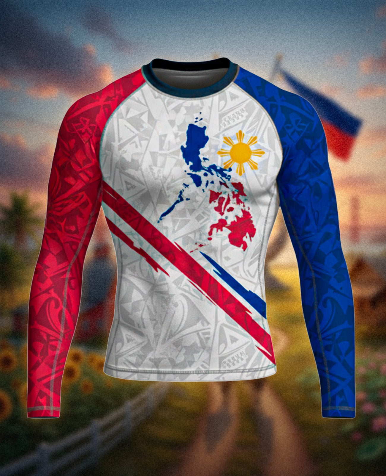 Pre-Order Pilipinas X USA Jiu-Jitsu Rashguard