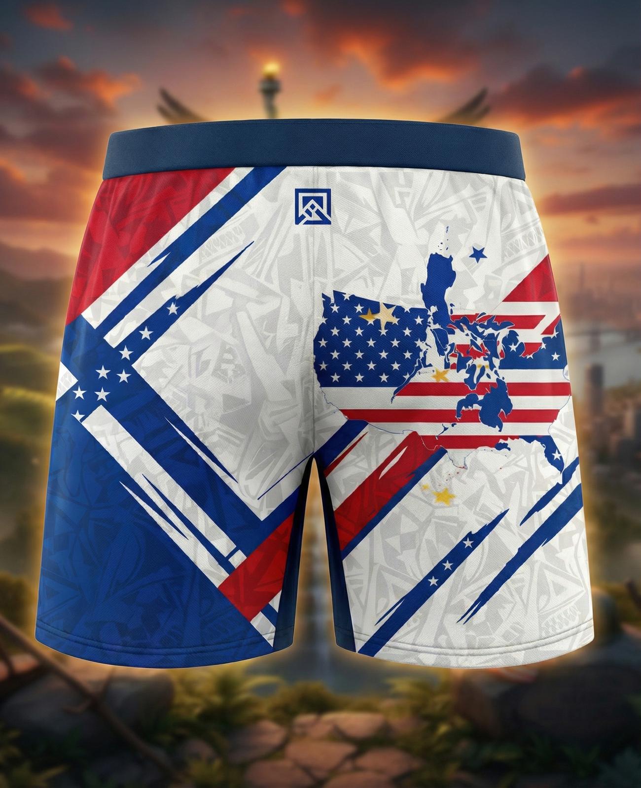 Pre-Order Pilipinas X USA Jiu-Jitsu Shorts
