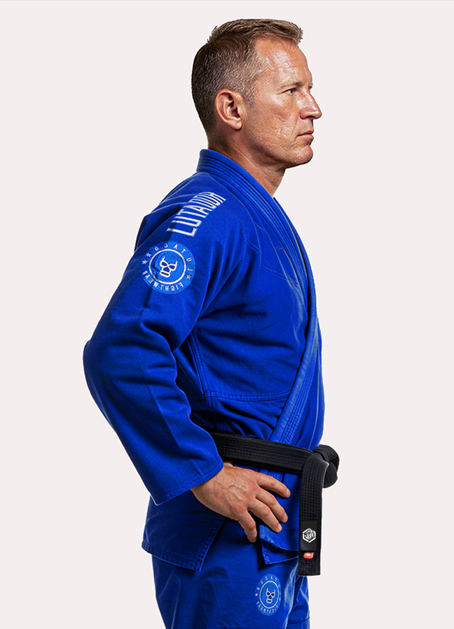 Lutador Blue Titan Gi