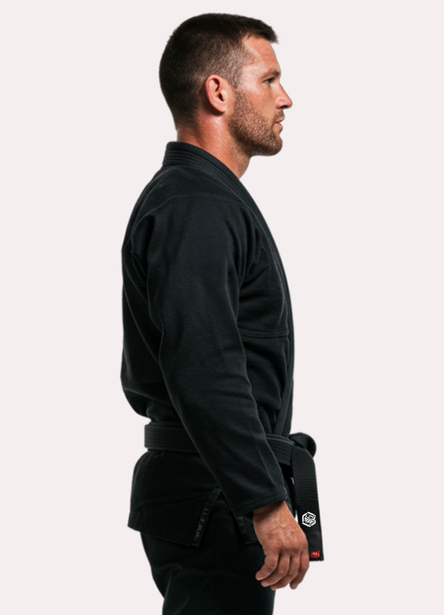 Regular Plain Black Gi