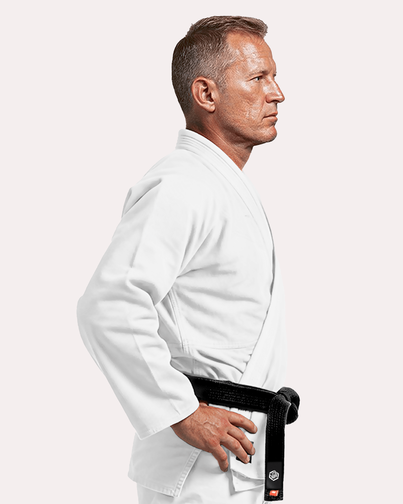 BJJ Fanatics White Plain Gi 380 gsm