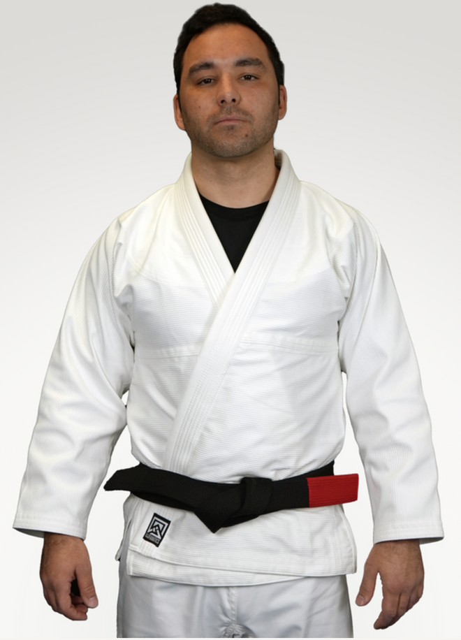 BJJ Fanatics White Plain Gi 380 gsm