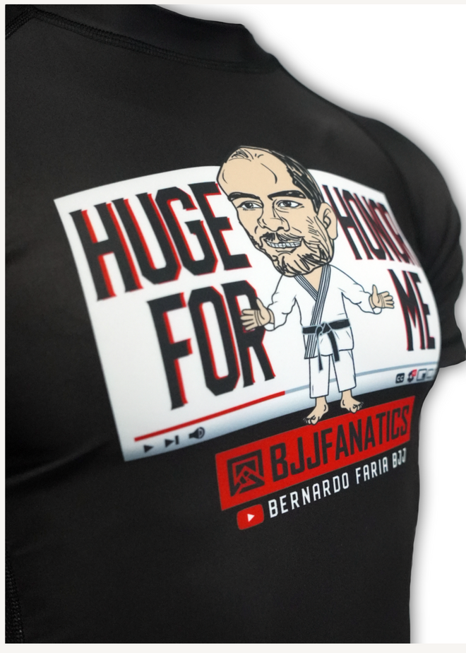 BJJ Fanatics Huge Honor Rashguard