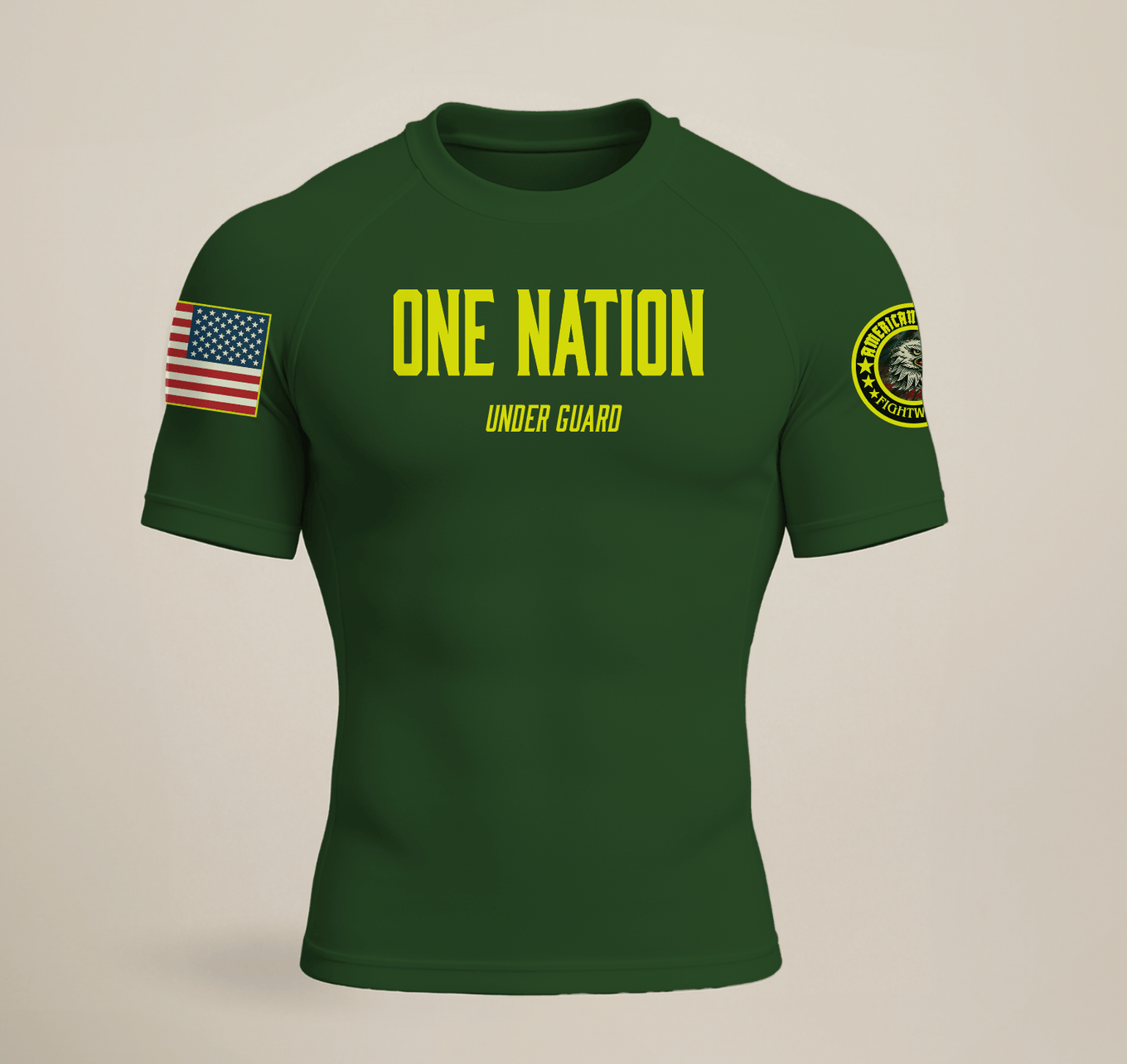 One Nation Under Guard Rashguard