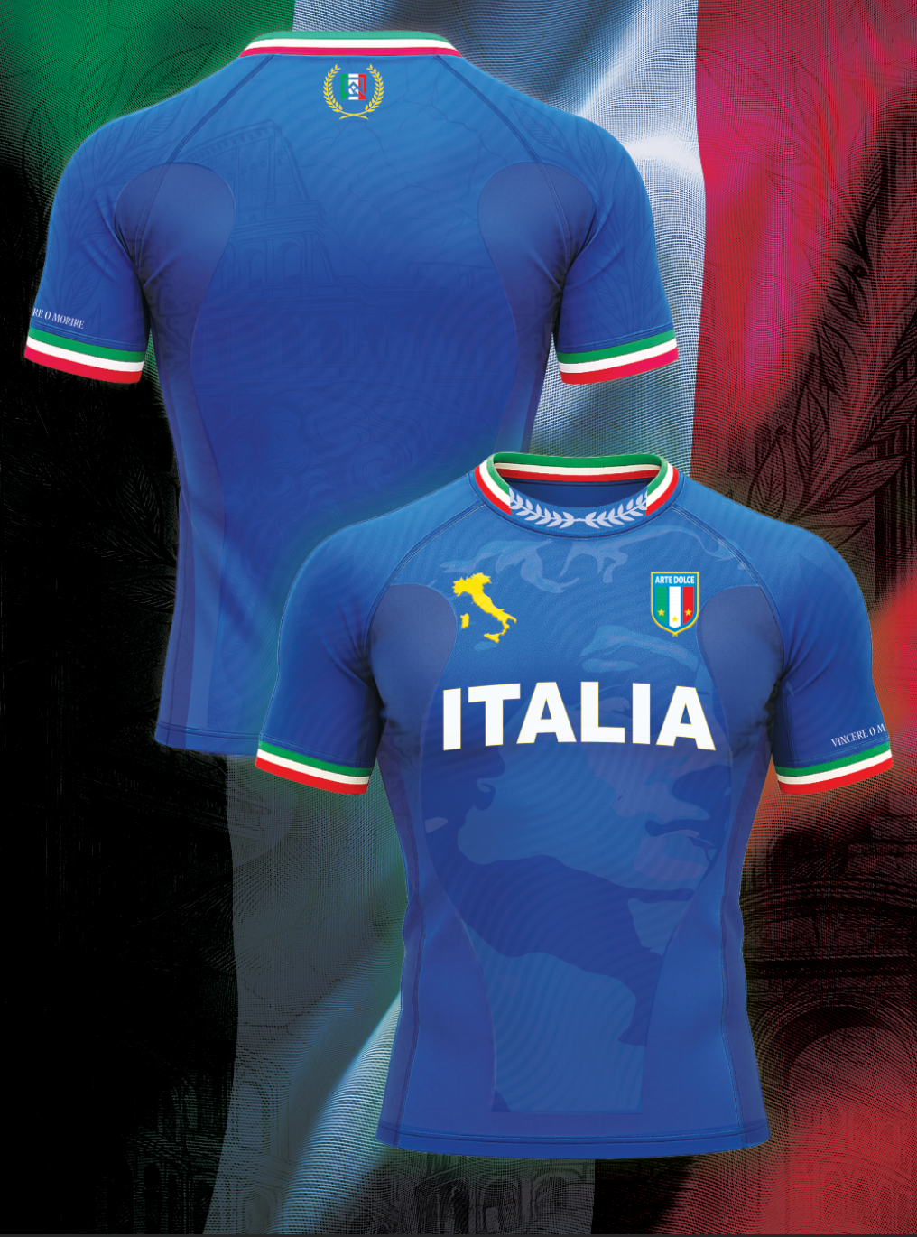 The Italian Grappler Rashguard