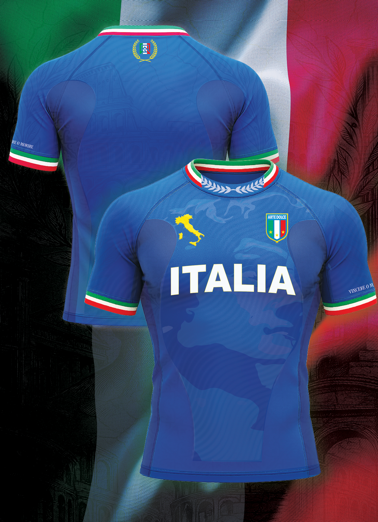 The Italian Grappler Rashguard