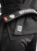 BJJ Fanatics Black Plain Gi 380 gsm