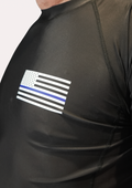 BJJ Fanatics Back The Blue Rashguard