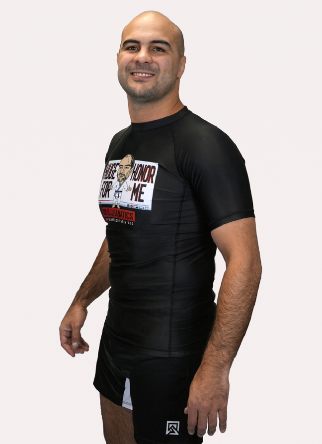 BJJ Fanatics Huge Honor Rashguard