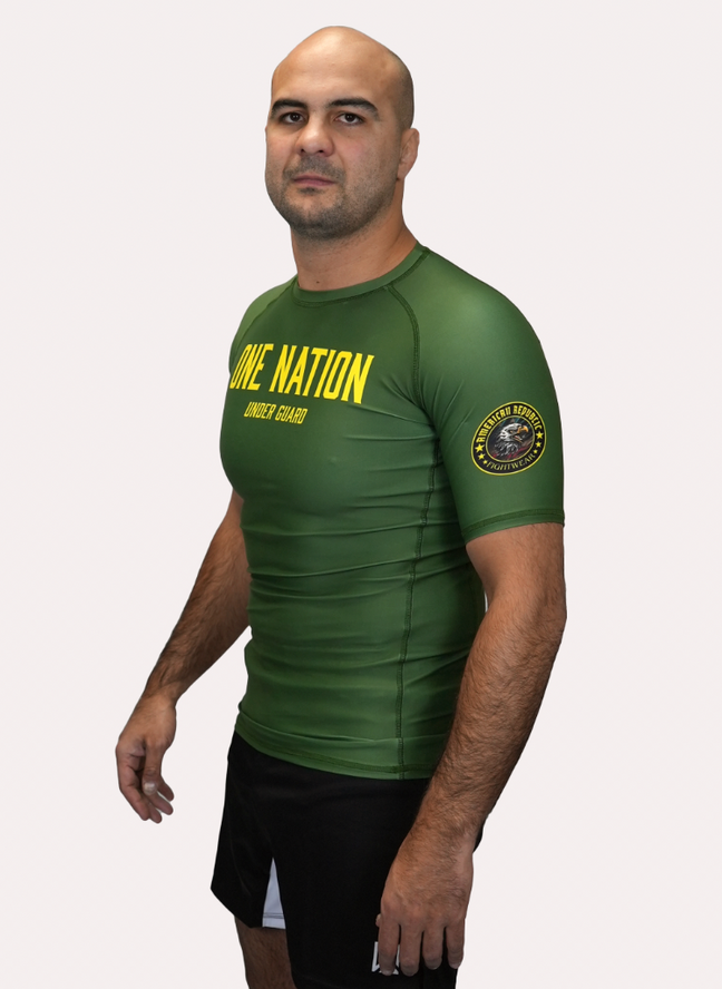 One Nation Under Guard Rashguard