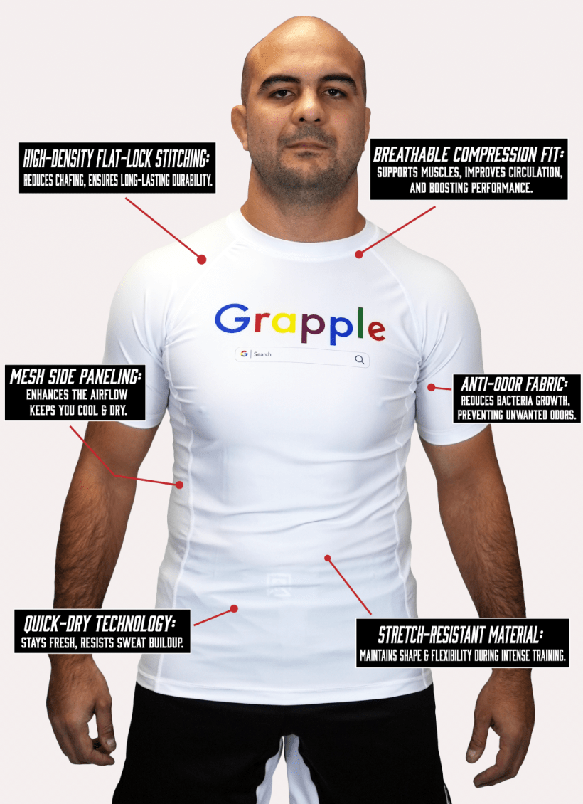 Search Bar Grapple Rashguard