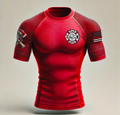 BJJ Fanatics Firefighter Rashguard