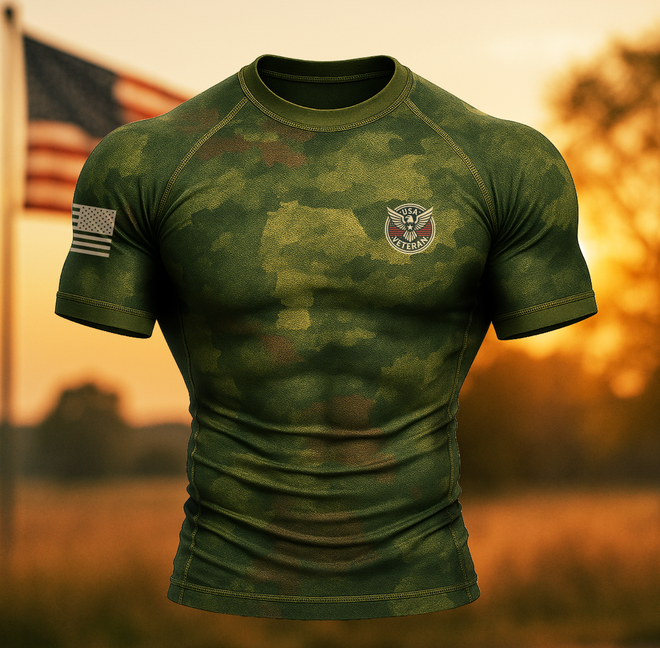 BJJ Fanatics "The Veteran" Rashguard