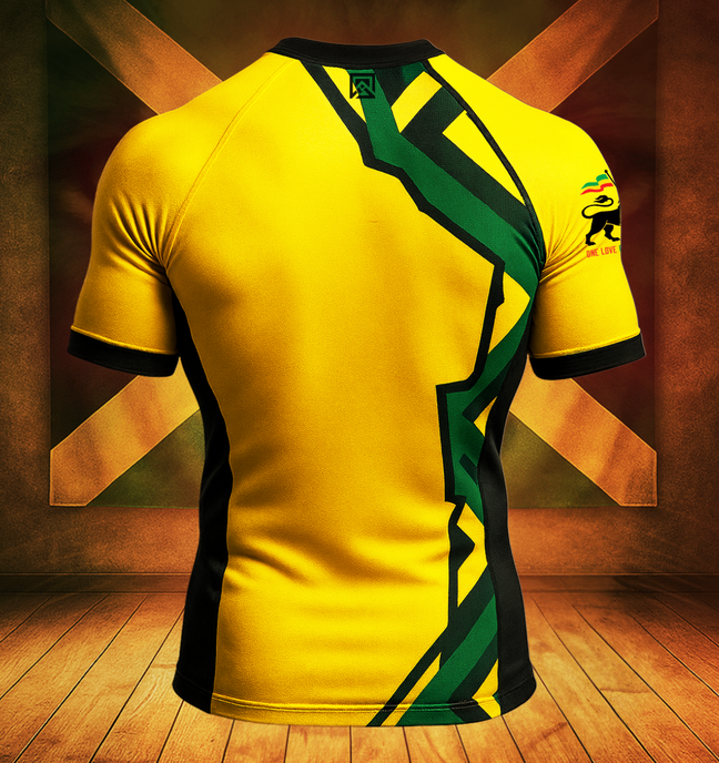 The "Rasta Roll" Rashguard