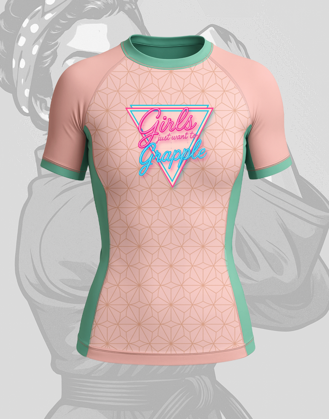 GIRLS JUST WANT TO GRAPPLE Rashguard