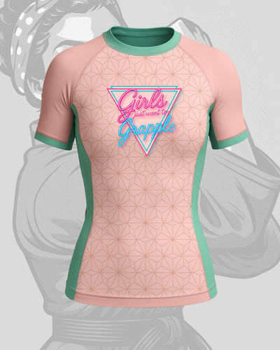 GIRLS JUST WANT TO GRAPPLE Rashguard