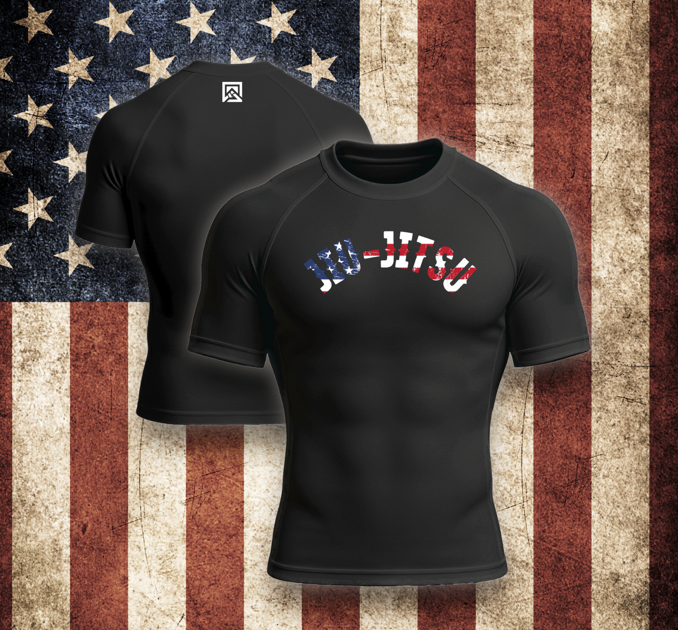 USA Flag Jiu-Jitsu Rashguard