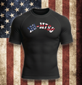 USA Flag Jiu-Jitsu Rashguard