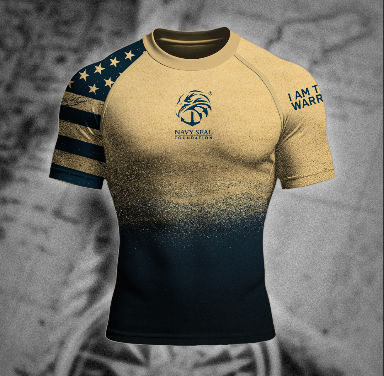 Navy SEAL Foundation × BJJ Fanatics Collab Rashguard ($5 from each rashguard sold goes directly to the Navy SEAL Foundation)
