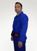 BJJ Fanatics Blue Plain Gi 380 gsm