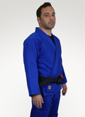 BJJ Fanatics Blue Plain Gi 380 gsm