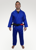 BJJ Fanatics Blue Plain Gi 380 gsm