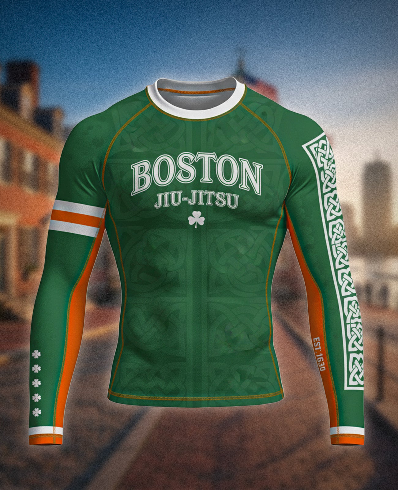 Pre-Order Boston Jiu Jitsu Rashguard