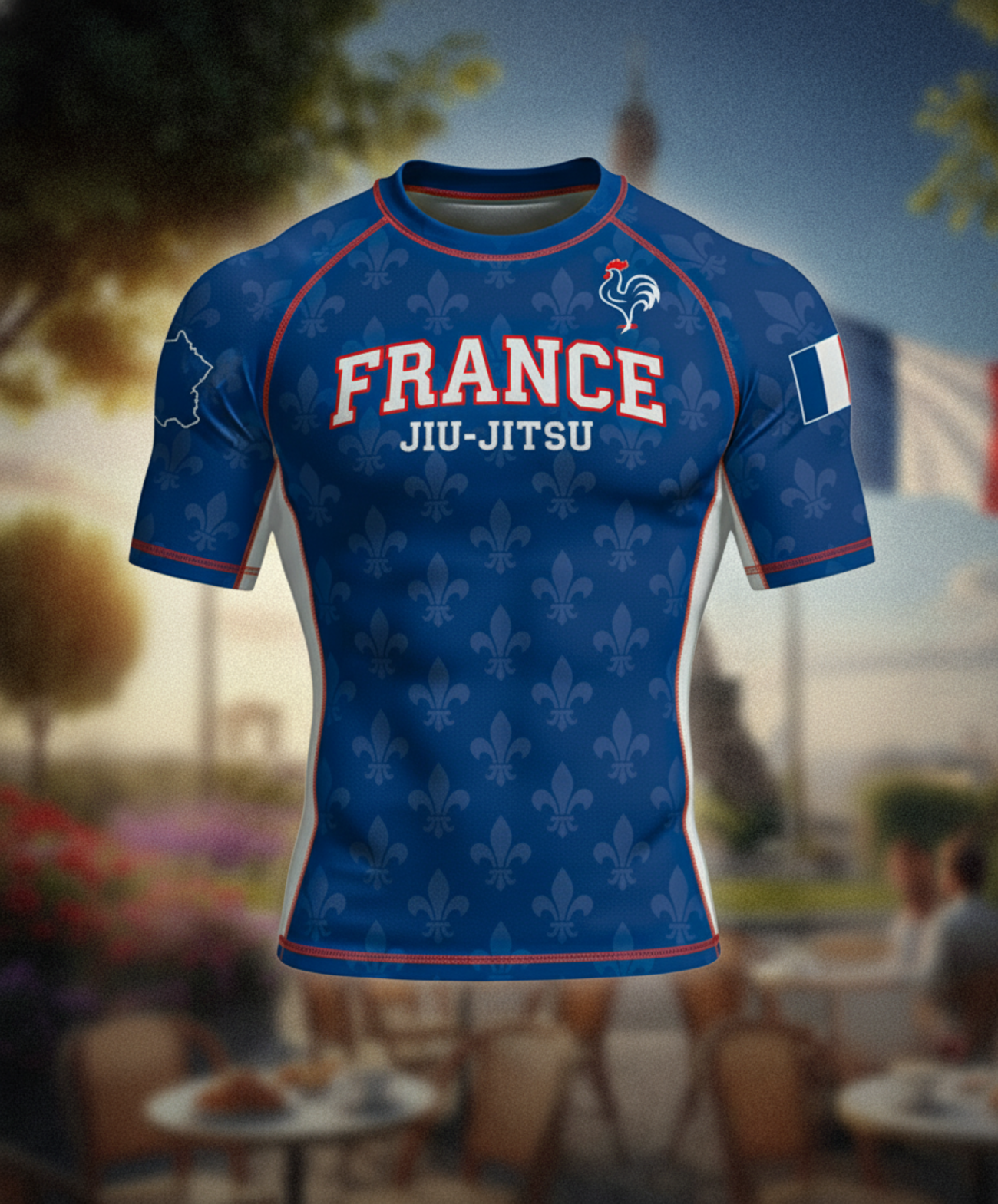 France Jiu-Jitsu Rashguard