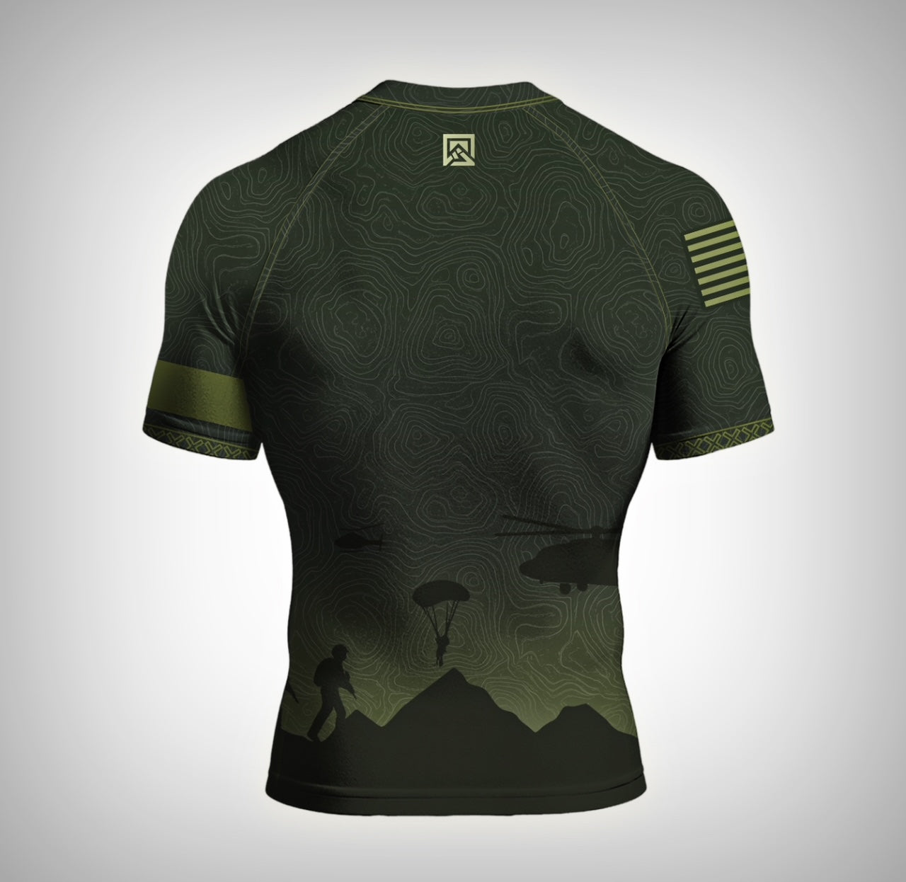 Special Forces Foundation × BJJ Fanatics Collab Rashguard ($5 from each rashguard sold goes directly to the Special Forces Foundation)