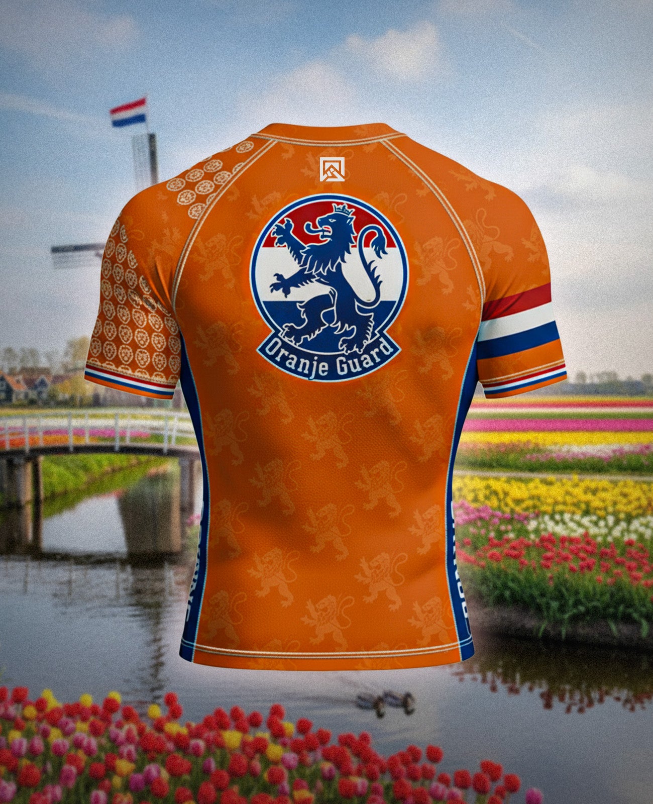 Dutch Oranje Jiu-Jitsu Rashguard