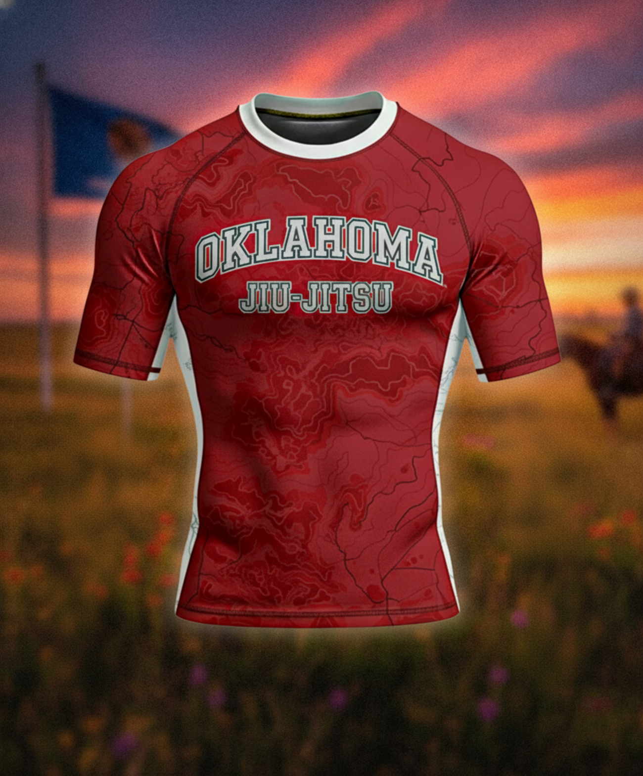 Pre-Order Oklahoma Jiu Jitsu Rashguard