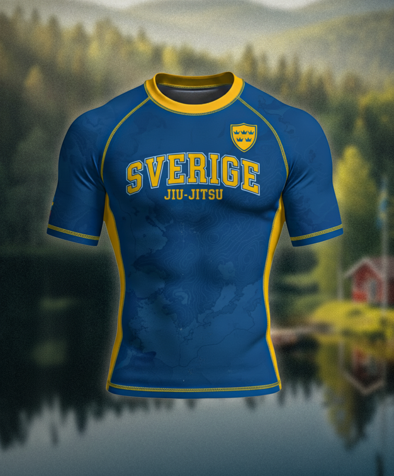 Sweden Jiu-Jitsu Rashguard