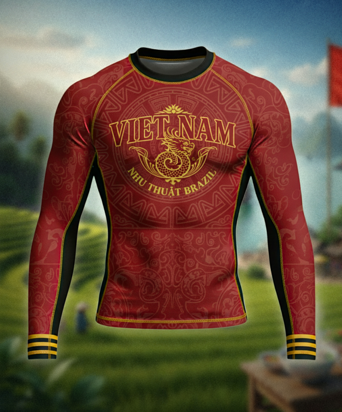 Vietnam Jiu-Jitsu Rashguard