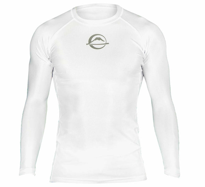 Baseline Ranked Long Sleeve Rashguard White