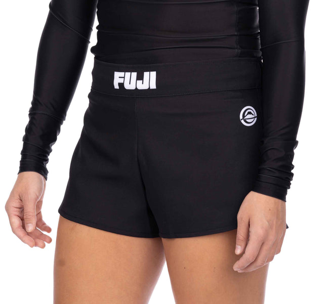 Essential Grappling Black Fight Shorts