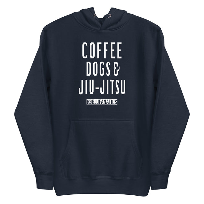 Coffee Dogs Jiu Jitsu Premium Hoodie